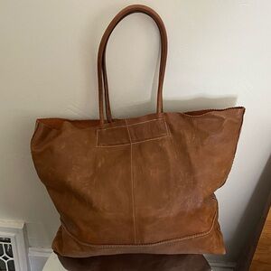 Banana Republic Brown Leather Tote circa ‘08/‘09